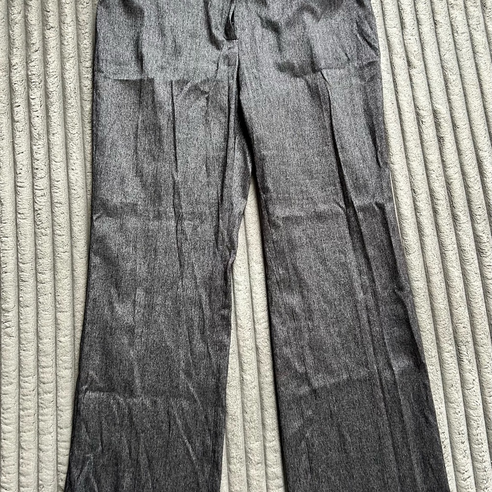 Anne Klein Women's Charcoal/Silver Pants